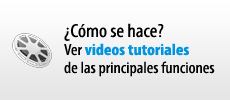 Ver videos tutoriales